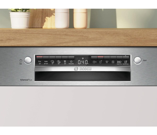 Zmywarka BOSCH SMI4ECS28E 60cm, 14kpl, EfficientDry, Flex Baskets, Home Connect, Smart Start, AquaStop, Silence Plus ,3kosz - 1343584 - zdjęcie 3
